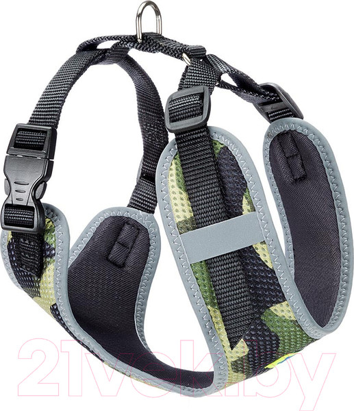 Изображение товара Шлея-жилетка для животных Ferplast Nikita Fashion P (M, зеленый)