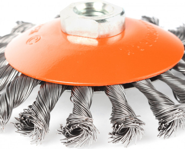 Изображение товара Щетка для электроинструмента PATRIOT Edge 115мм М14 (тарельчатая/витая)