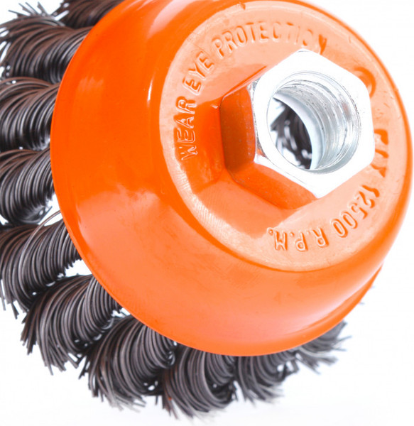 Изображение товара Щетка для электроинструмента PATRIOT Edge 75мм М14 (чашеобразная/витая)