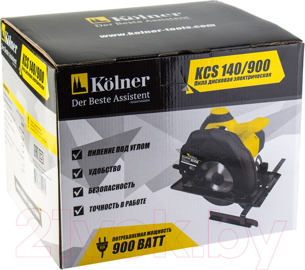 Изображение товара Дисковая пила Kolner KCS 140/900