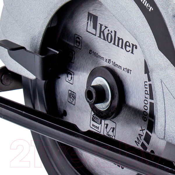 Изображение товара Дисковая пила Kolner KCS 160/1300