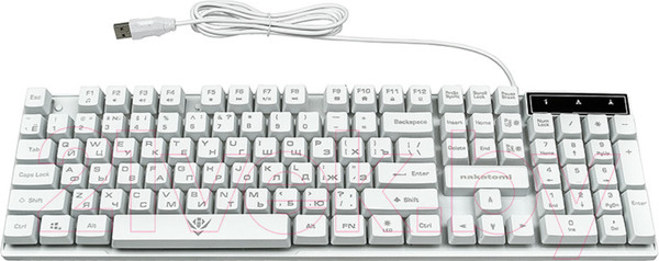 Изображение товара Клавиатура Nakatomi KG-23U (белый)
