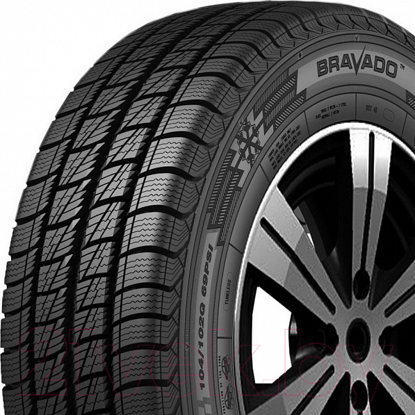 Изображение товара Зимняя легкогрузовая шина Белшина Bravado Бел-293 185/75R16C 104/102Q (бескамерная)