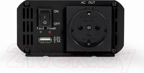 Изображение товара Автомобильный инвертор Gembird EG-PWC500-01