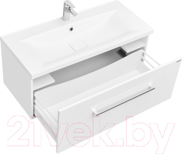 Изображение товара Тумба с умывальником Акватон Мадрид 100 (1A1269K6MA010)