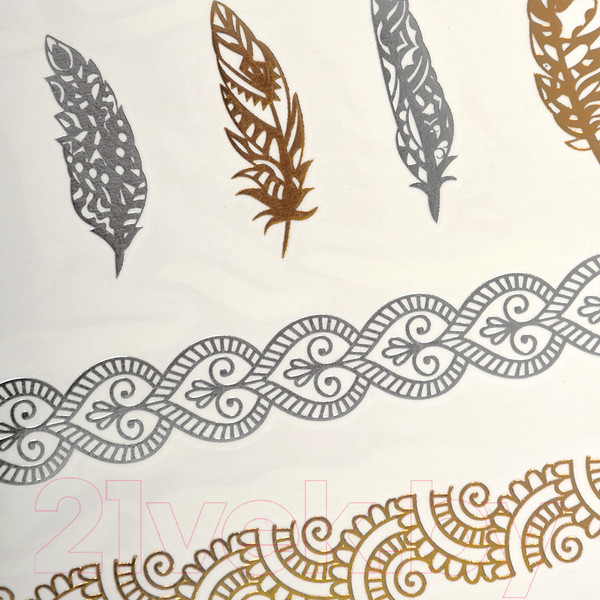 Изображение товара Набор термоэтикеток для декорирования Marmiton Перышки 17337