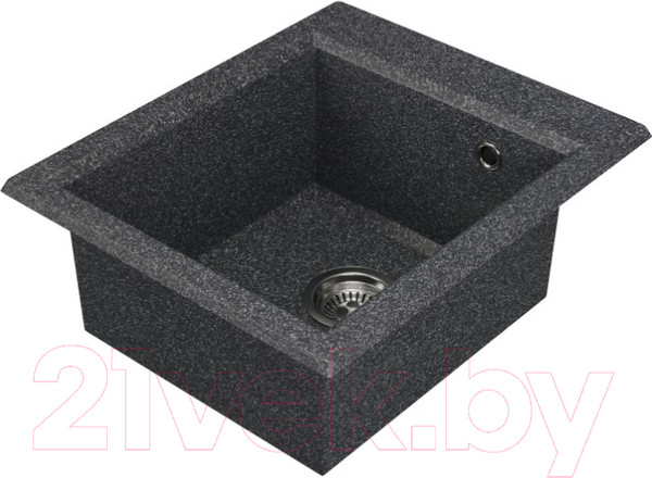 Изображение товара Мойка кухонная Акватон Линеа 43 графит (1A732932LW210)
