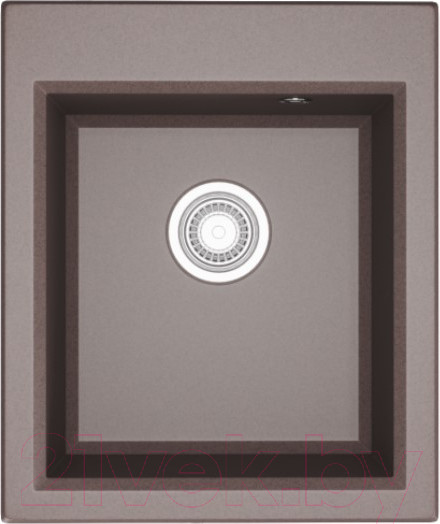 Изображение товара Мойка кухонная Акватон Линеа 43 серый шелк (1A732932LW250)
