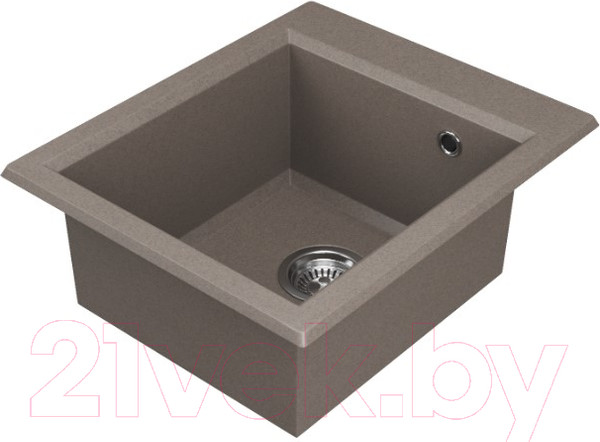 Изображение товара Мойка кухонная Акватон Линеа 43 серый шелк (1A732932LW250)