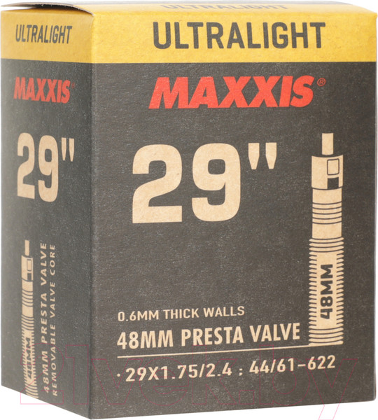 Изображение товара Камера для велосипеда Maxxis Ultralight 29x1.75/2.4 / EIB00140400