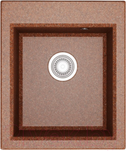 Изображение товара Мойка кухонная Акватон Линеа 43 терракотовый (1A732932LW270)