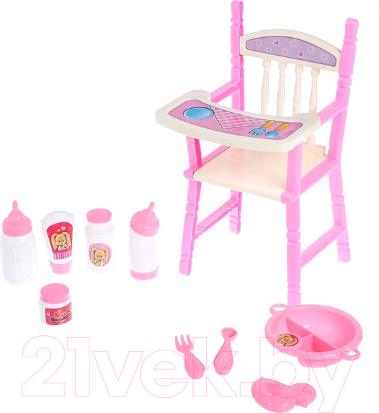 Изображение товара Пупс Happy Valley Малышок со стульчиком и аксессуарами / 1175907