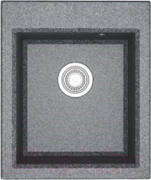 Изображение товара Мойка кухонная Акватон Линеа 43 серый (1A732932LW230)