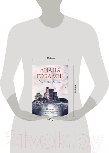 Изображение товара Книга Эксмо Чужестранка (Гэблдон Д.)