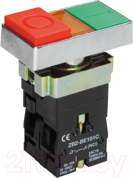 Изображение товара Кнопка для пульта IEK BBD40-BW-K51