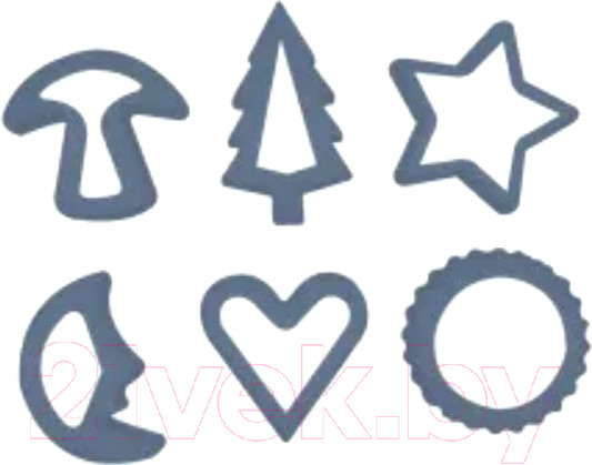 Изображение товара Набор форм для печенья Fackelmann 670483 (6шт)