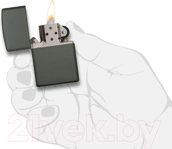 Изображение товара Зажигалка Zippo Classic / 221 (зеленый)