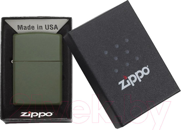 Изображение товара Зажигалка Zippo Classic / 221 (зеленый)