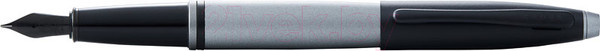 Изображение товара Ручка перьевая имиджевая Cross Calais Matte Gray And Black Lacque / AT0116-26MJ (серый/черный)