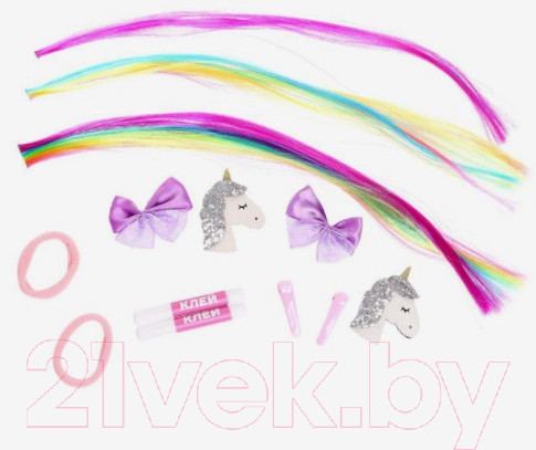 Изображение товара Набор для создания украшений Happy Valley Art Fashion Заколочки и резиночки с прядками / 4724348