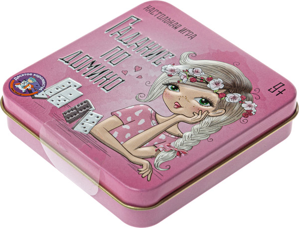 Изображение товара Руны для гадания Десятое королевство Гадание по домино / 02989 (жестяная коробка)