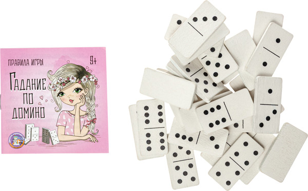 Изображение товара Руны для гадания Десятое королевство Гадание по домино / 02989 (жестяная коробка)