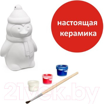 Изображение товара Набор для творчества Раскрась и подари Пингвинчик / IG-1022