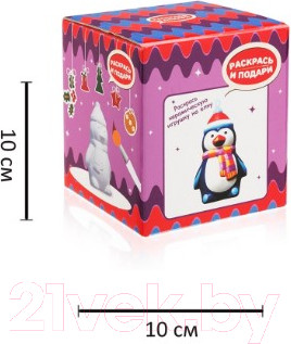 Изображение товара Набор для творчества Раскрась и подари Пингвинчик / IG-1022