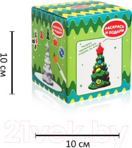 Изображение товара Набор для творчества Раскрась и подари Елочка / IG-1021