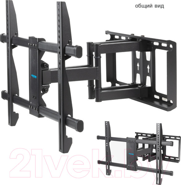 Изображение товара Кронштейн для телевизора Kromax Galactic-57 (черный)