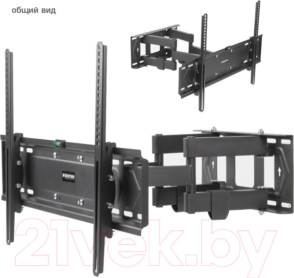 Изображение товара Кронштейн для телевизора Kromax Pixis-XL-2 (черный)