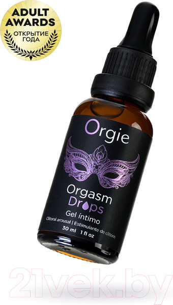 Изображение товара Лубрикант-гель Orgie Orgasm Drops / 21357 (30мл)