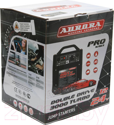 Изображение товара Пусковое устройство AURORA Double Drive 3000 Turbo (14544)
