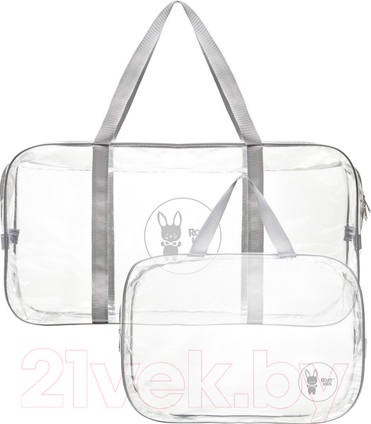 Изображение товара Комплект сумок в роддом Roxy-Kids RKB-005 (2шт, серый)