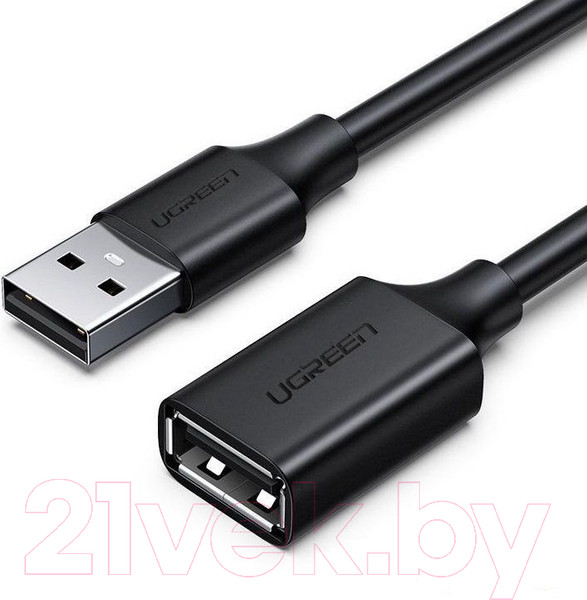 Изображение товара Удлинитель кабеля Ugreen US103 / 10318 (5м, черный)