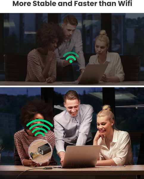 Изображение товара Адаптер Ugreen CR111 / 20255 (белый)