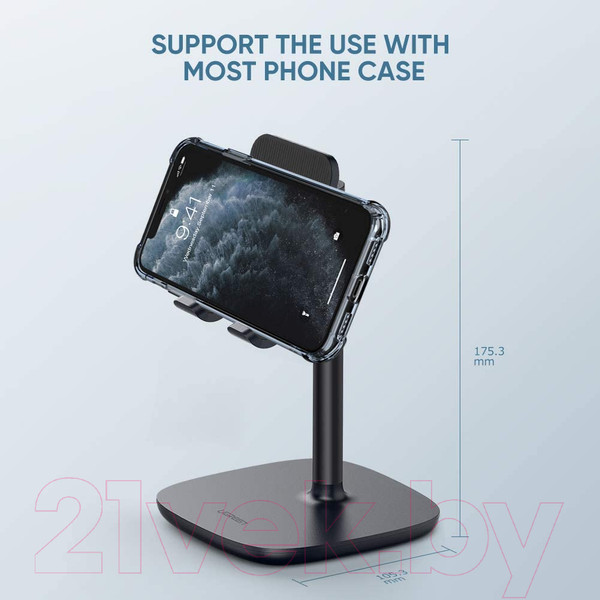 Изображение товара Держатель для смартфонов Ugreen LP177 / 60343 (серебристый)