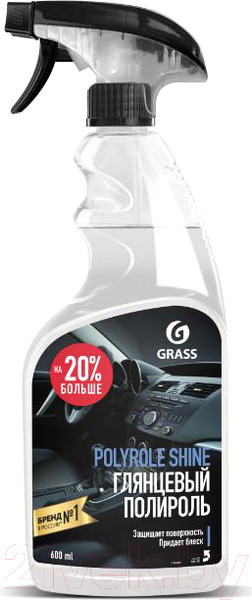 Изображение товара Полироль для салона авто Grass Polyrole Shine / 110388 (600мл)