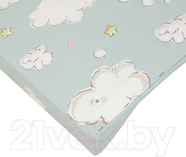 Изображение товара Доска пеленальная Polini Kids Зайки на облачках / 0002454