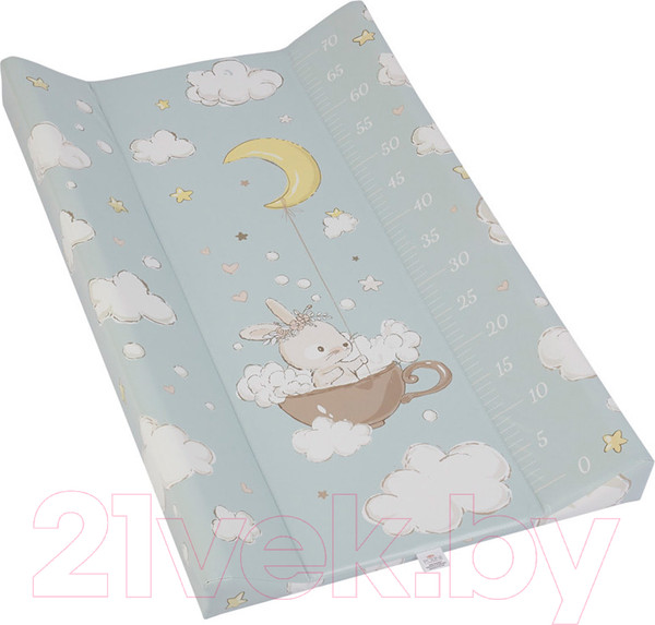 Изображение товара Доска пеленальная Polini Kids Зайки на облачках / 0002454