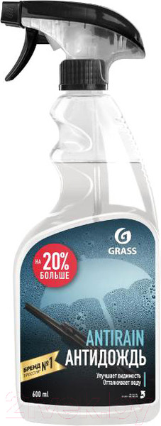 Изображение товара Очиститель стекол Grass Antirain / 110401 (600мл)