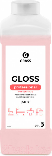 Изображение товара Чистящее средство для ванной комнаты Grass Gloss Concentrate / 125322 (1л)