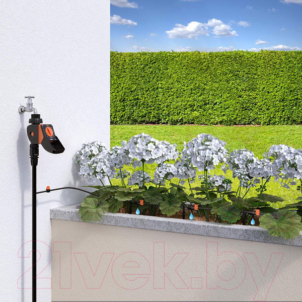 Изображение товара Таймер для управления поливом Claber Aquauno Logica 8422