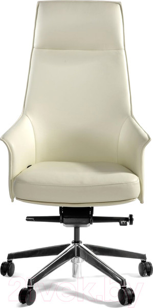 Изображение товара Кресло офисное Norden Бордо / A1918 (кожа слоновая кость)