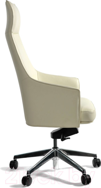 Изображение товара Кресло офисное Norden Бордо / A1918 (кожа слоновая кость)