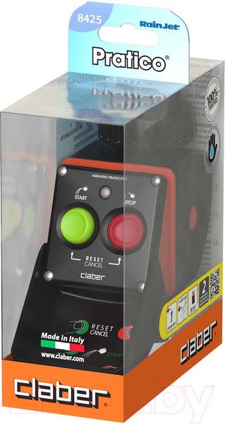 Изображение товара Таймер для управления поливом Claber Aquauno Pratico 8425