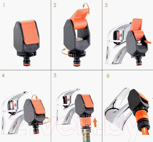 Изображение товара Соединитель для шланга Claber 8583