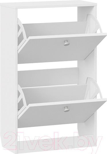 Изображение товара Тумба для обуви ТриЯ Тетра тип 2 исп. 2 (белый)