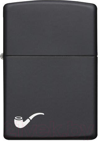 Изображение товара Зажигалка Zippo Pipe Black Matte Для трубок / 218PL (черный матовый)