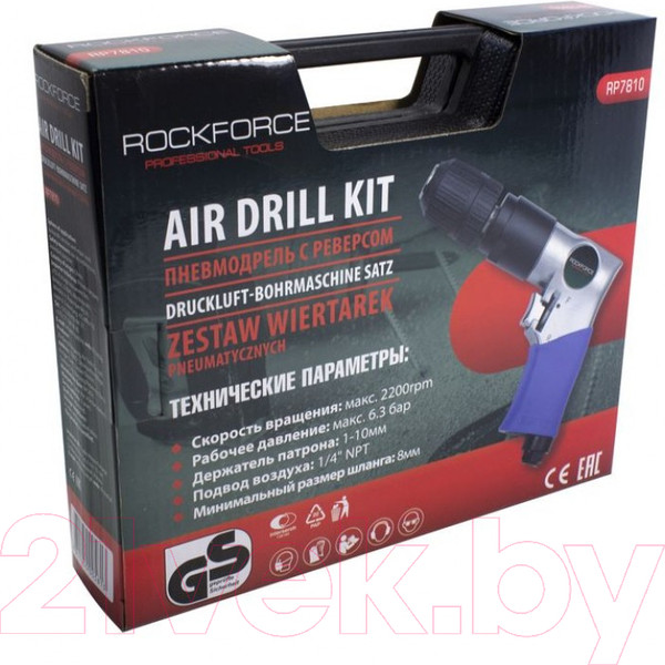 Изображение товара Пневмодрель RockForce RF-RP7810